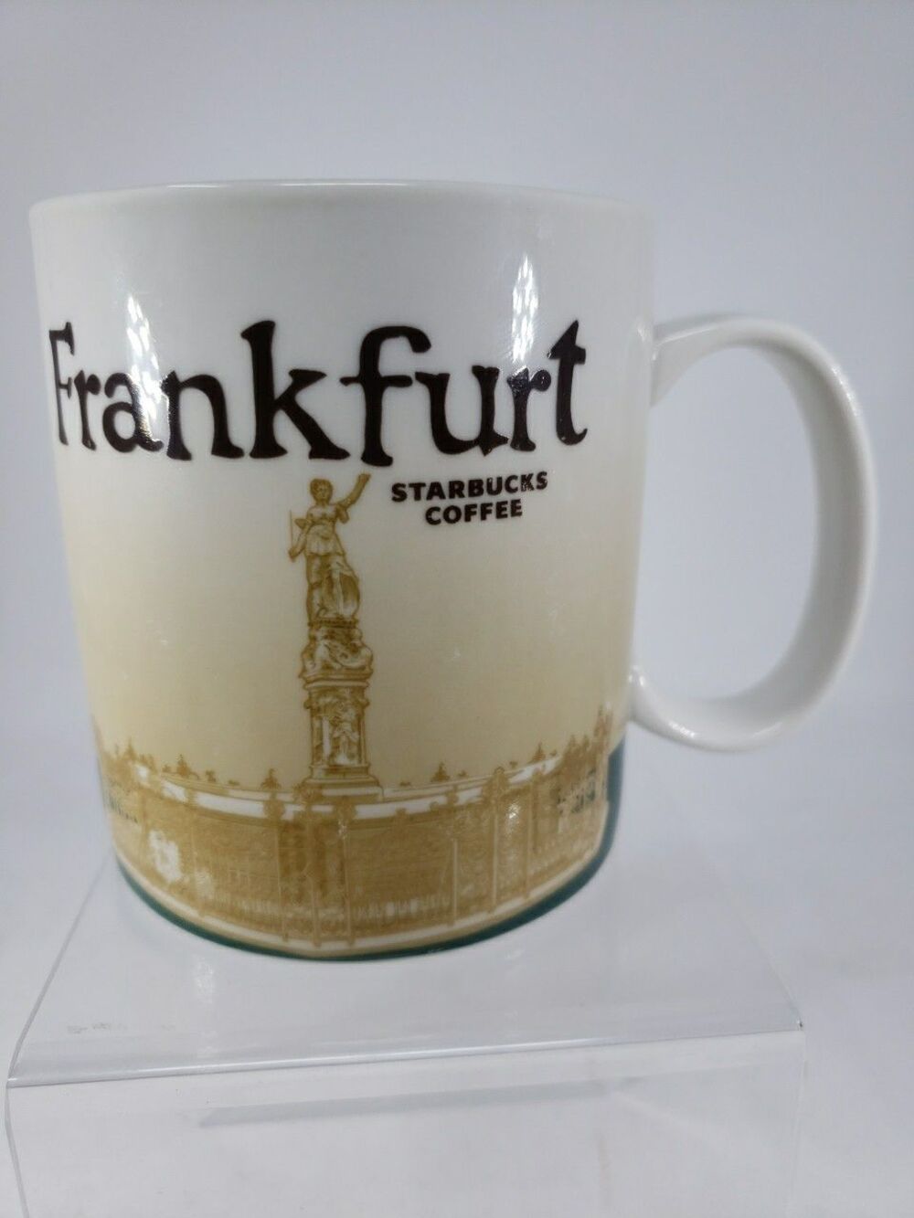 Starbucks Frankfurt Coffee Tea Mug 16 oz Global City Icon Series 2010 Germany
